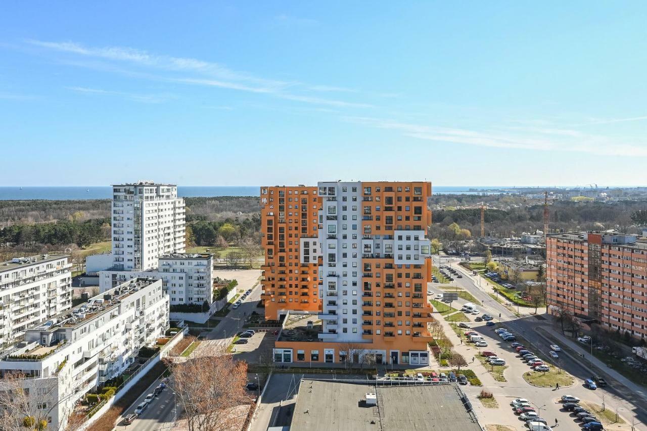 Top Floor Z Widokiem Na Morze By Downtown Apartments Gdansk Exterior foto